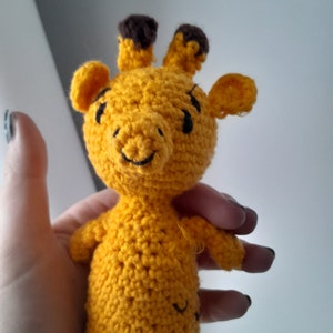 Crochet Giraffe Plush