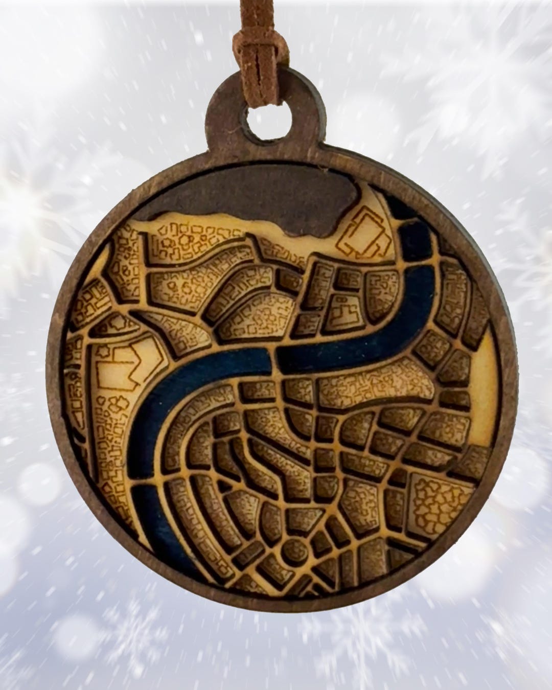 Velaris Map Ornament Christmas Gift for Friend ACOTAR City of Starlight ...