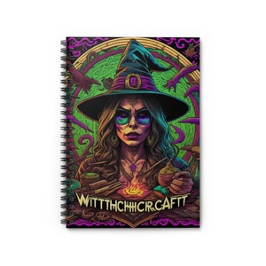 Witch Craft Spiral Notebook - Ruled Line