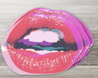 Trippy Lips Sticker