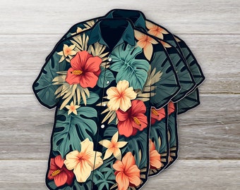 Hawaii Shirt Sticker