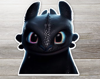 No Tooth Dragon Sticker