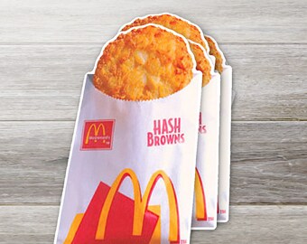 Breakfast of Champions Sticker- hash brown