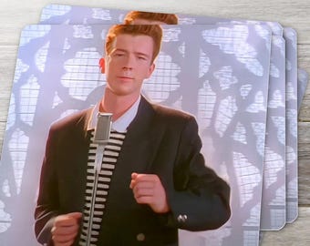 Rick Roll'd Sticker