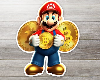 Issa Me Bitcoin Sticker