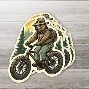 It&#39;s that fire fighting bear on a bike!