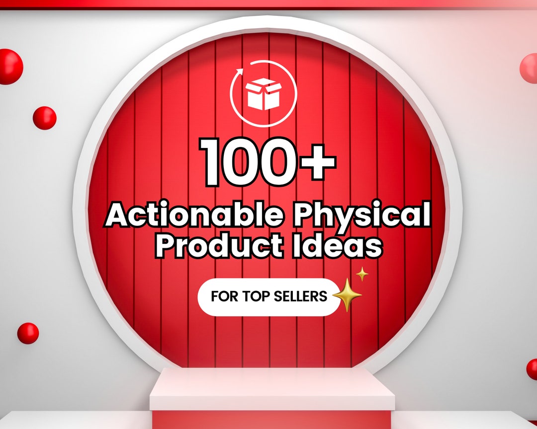 Amazon FBA Products Etsy Best Seller Discover Over 100 Actionable Physical Product Ideas for Top