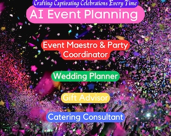 Wedding Planner Party Event Planner ChatGPT Prompts AI Prompts AI Event Planning Ensemble: Crafting Captivating Celebrations Every Time!