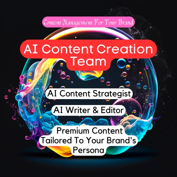 Graphic Design - Content Planner ChatGPT Prompts - AI Content Creation Team Create Anything Blog Post, Articles, Videos, Graphics | Chat GPT