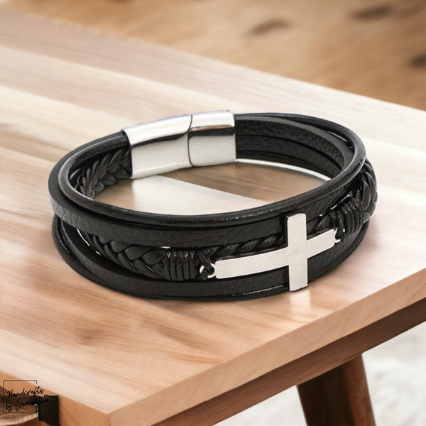 Mens Religious Bracelets Etsy