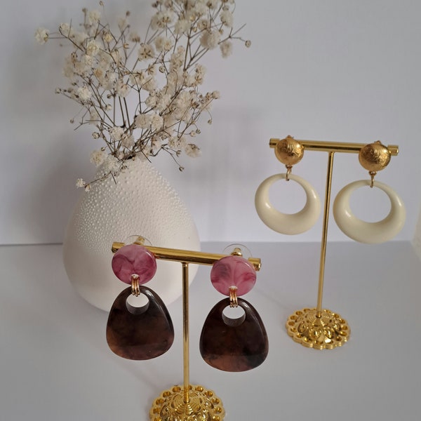 Boucles d'oreilles tendances