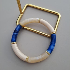 Bracelet perle tube tendance image 4