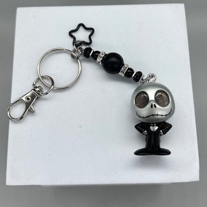 Jack special edition nightmare before Christmas keychain lanyard doorables/Jack keyring/Jack lanyard/loungefly/Stanley cup charm/sally