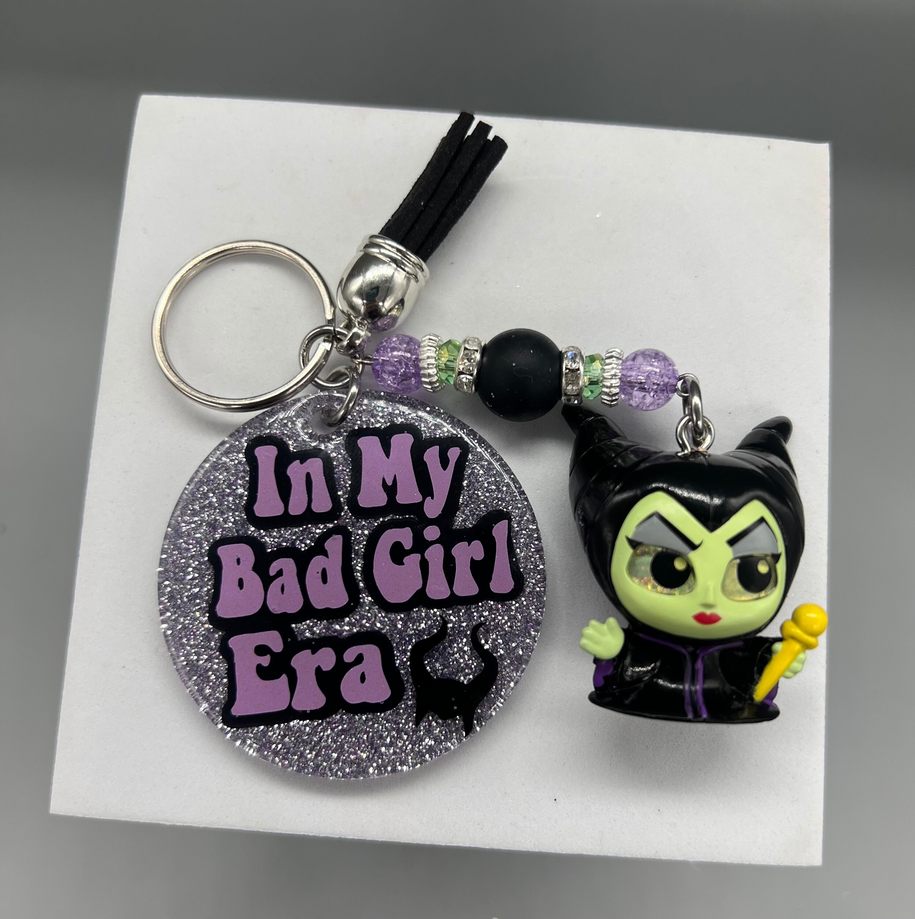 Bad girl keychain clearance