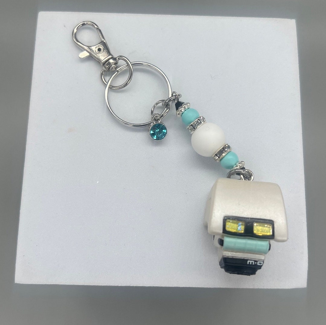 Disney Pixar MO Robot Keychain Lanyard Doorables/walle Keyring/walle
