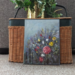Day Garden in Oil Paints