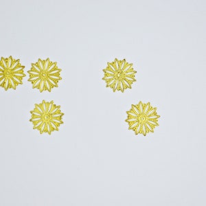 Yellow Brass Beads, Yellow Beads