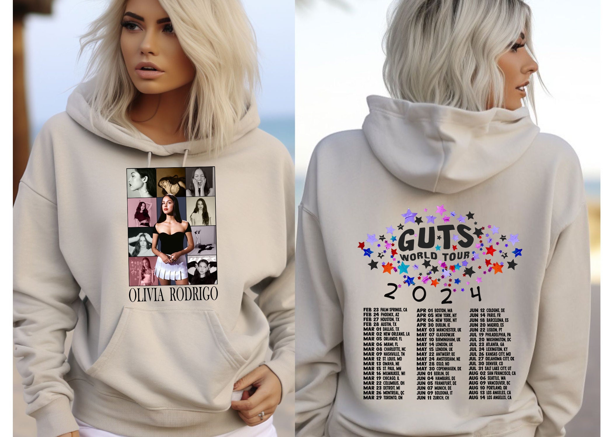 Olivia Rodrigo Shirt Guts Tour - Etsy