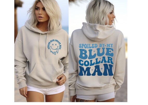 Blue collar hoodie discount