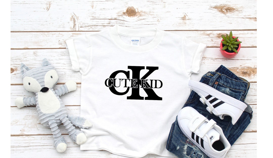 Cute Kid Shirt Fashionable Cute Kid Logo Shirt Kid Tshirt Etsy