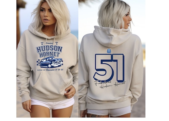 Disney Cars Doc Hudson double sided Hoodie Fabulous Hudson Hornet Piston Cup Hoodie Cars Land Hoodie Hudson Hoodie Kids Hoodie Etsy
