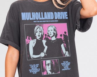 Mulholland Drive Inspired T-Shirt, Retro David Lynch Graphic Tee