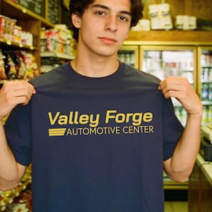 Valley Forge Automotive Center T-Shirt: Funny TV Series Graphic Tee