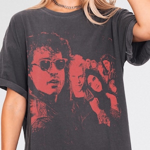 Retro 80s Vampire Movie T-Shirt, Horror Lost Film Graphic Tee Shirt