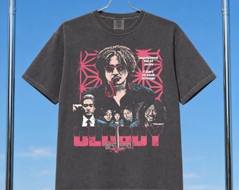 Oldboy Bootleg Graphic T-Shirt, Korean Movie Inspired Streetwear Tee