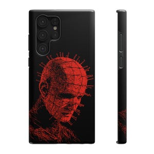 80s Horror Movie Phone Case: Grunge Hellraiser Style image 5