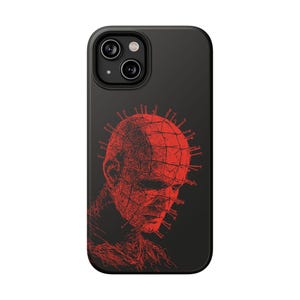 80s Horror Movie Phone Case: Grunge Hellraiser Style image 9