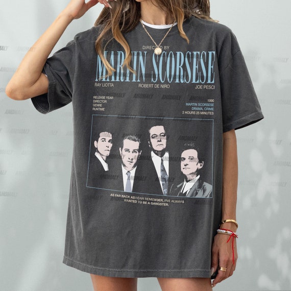 Goodfellas Movie T-shirt, Retro Martin Scorcese Gangster Mafia 
