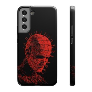 80s Horror Movie Phone Case: Grunge Hellraiser Style image 4