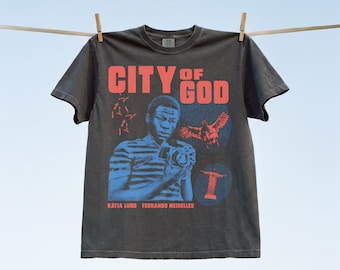 City of God T-Shirt, Retro Y2K Movie Streetwear Graphic Tee