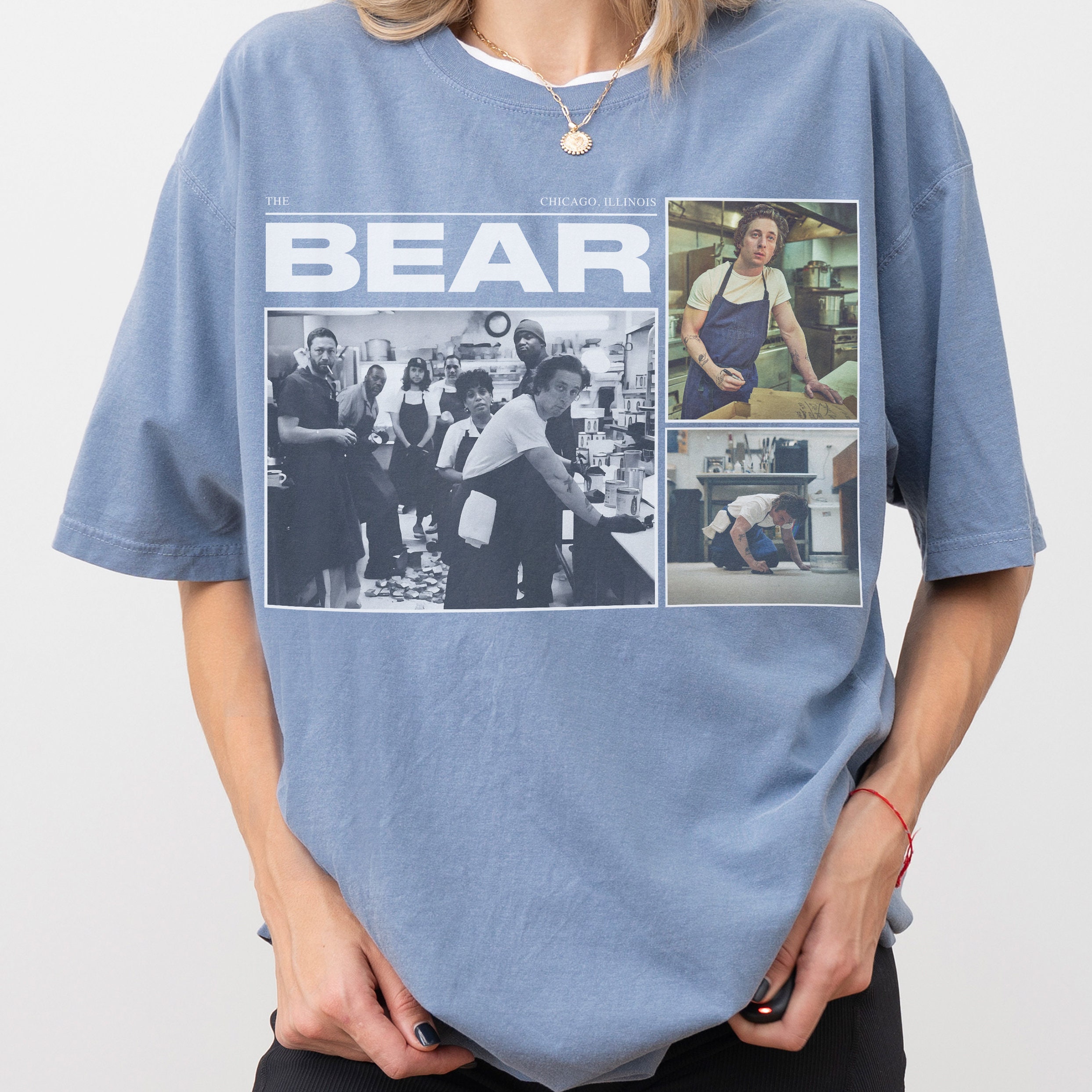 The Bear TV Show Shirt Graphic T Shirt Inspired by The Bear Television Series The Original Beef of Chicagoland Jeremy Allen White TShirt