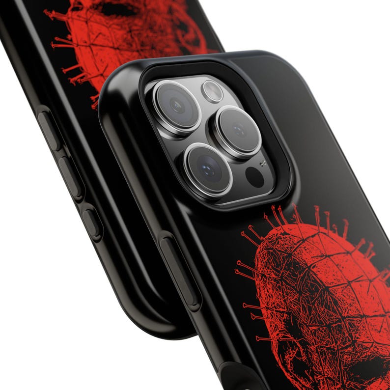 80s Horror Movie Phone Case: Grunge Hellraiser Style image 6