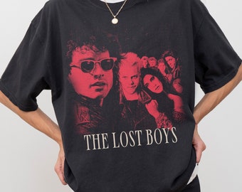 The Lost Boys Movie T-Shirt, Retro Horror Movie Graphic Tshirt, Kiefer Sutherland Jason Patric Lost Boys Shirt, Gift for Movie Lover