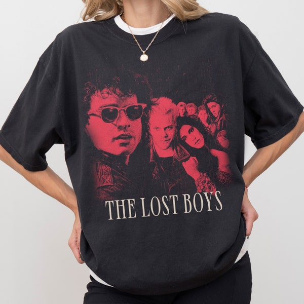 The Lost Boys Movie T-Shirt, Retro Horror Movie Graphic Tshirt, Kiefer Sutherland Jason Patric Lost Boys Shirt, Gift for Movie Lover