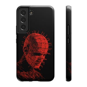 80s Horror Movie Phone Case: Grunge Hellraiser Style image 3