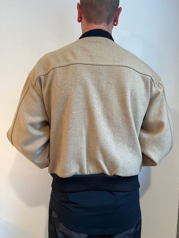 Vintage Wool Negra Modelo Bomber Jacket - Size Men's XL - Etsy