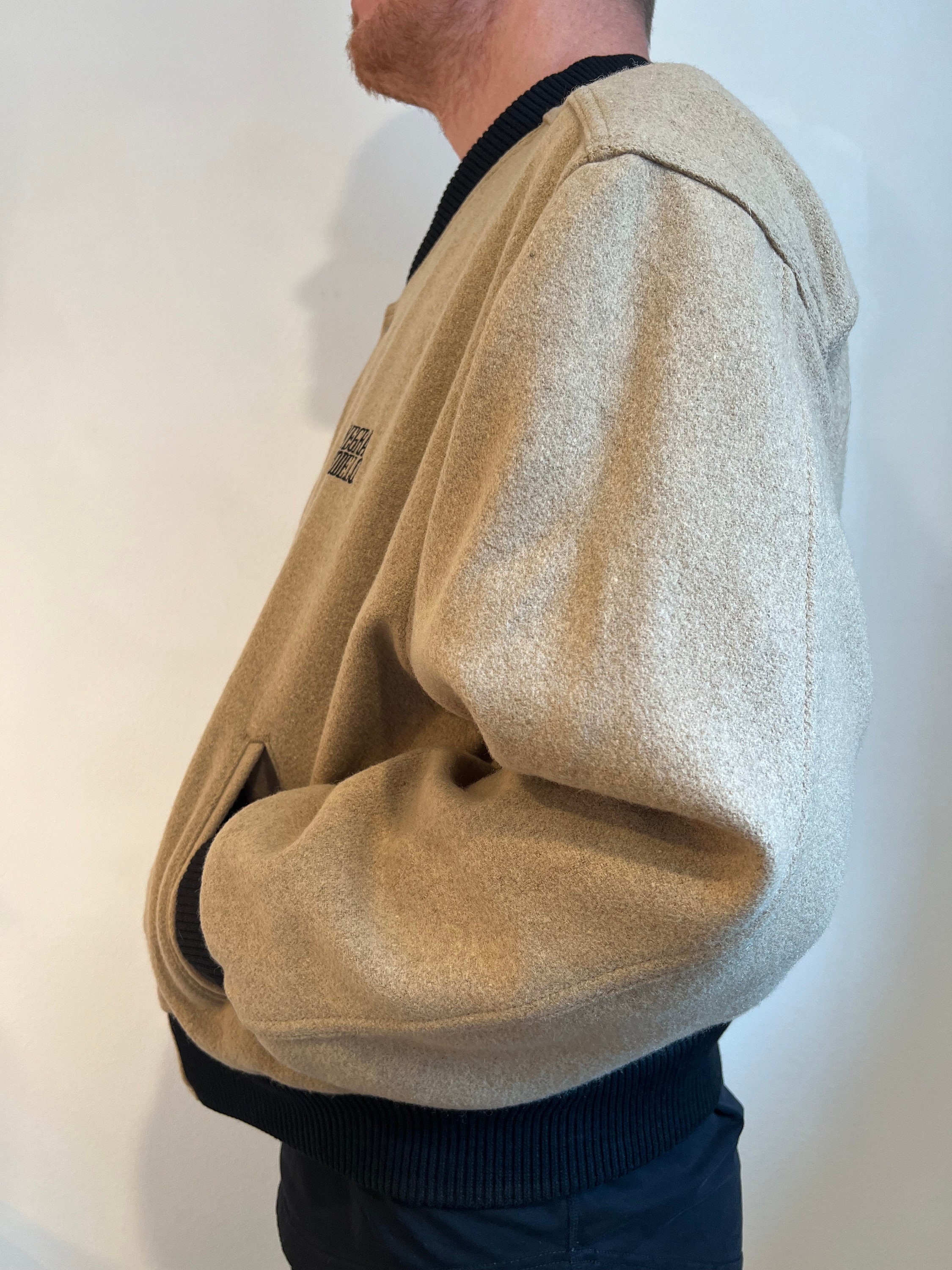 Vintage Wool Negra Modelo Bomber Jacket - Size Men's XL - Etsy