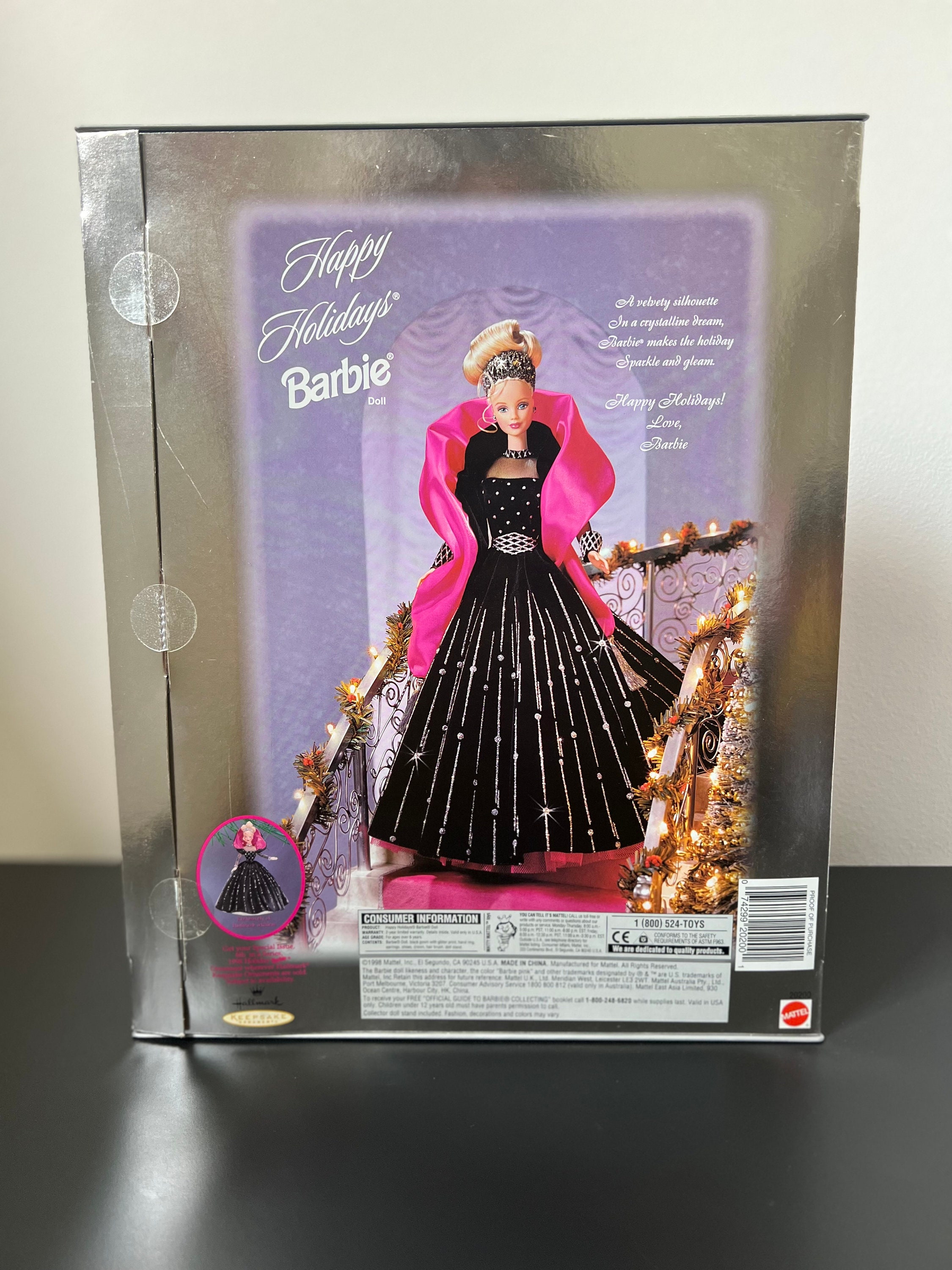 Vintage Holiday Barbie 1998 Special Edition in UNOPENED BOX Etsy