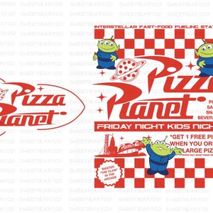 Pizza Aliens PNG, Story About Toys Png, Green Aliens Png, Foods And Drinks Png, Pizza Box Party Png, Pizza Restaurant Png, Instant Download
