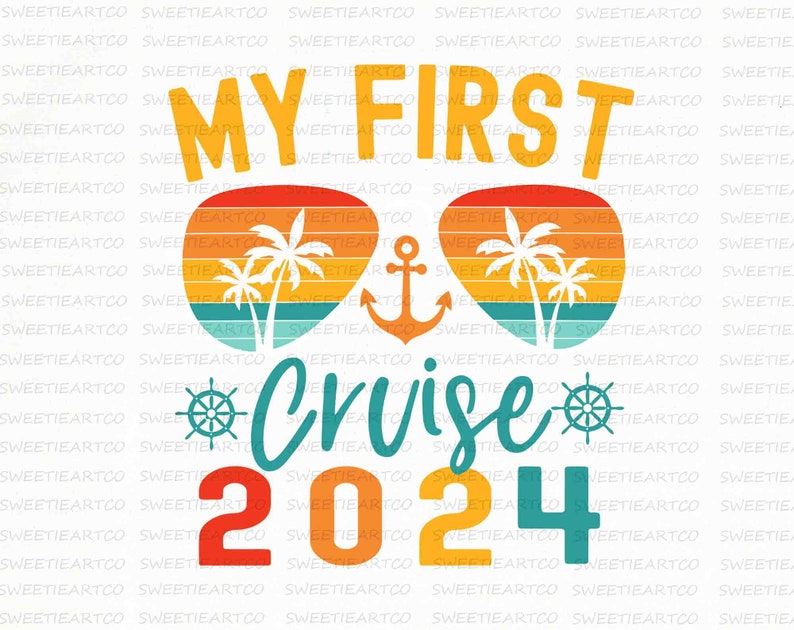 My First Cruise 2025 SVG, Family Matching Cruise Trip Svg, Family