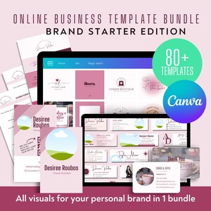 Online Business Template Bundle Brand Starter Edition