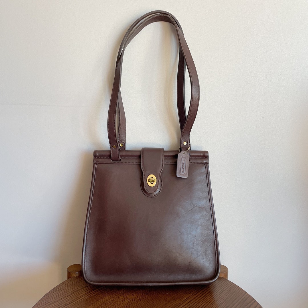 Vintage Coach Weston Shopper Bag Coach 9021 Coach Totes Bag Etsy