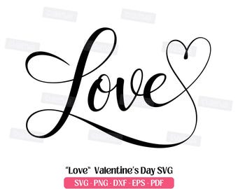 Love Heart SVG · Valentine Romance Boho Doodle Clipart PNG · Cricut