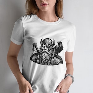Odin SVG Bundle · Viking Norse Mythology God Clipart PNG · Cricut image 6