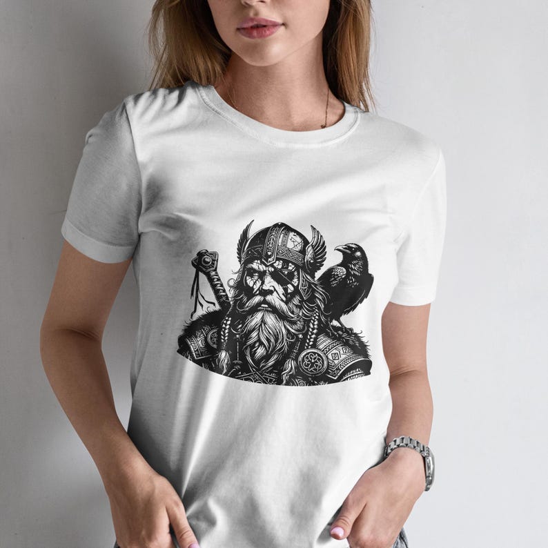 Odin SVG Bundle · Viking Norse Mythology God Clipart PNG · Cricut image 6