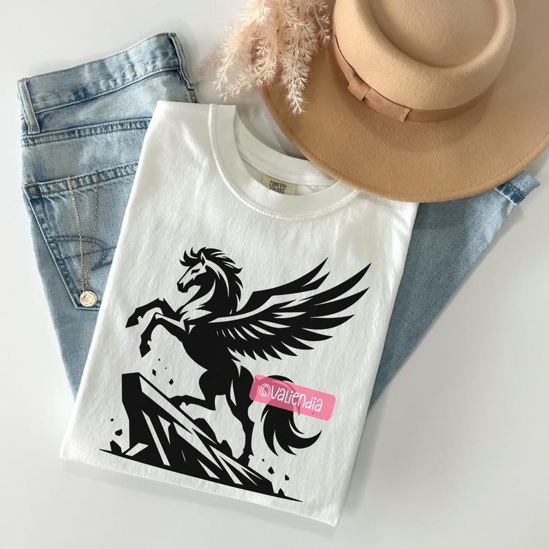 Pegasus SVG Bundle · Mythical Winged Horse Clipart PNG · Cricut Files ...